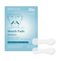 Mouth Pads Hyaluron "I love your smile" aus medizinischem Silikon - 30 x wiederverwendbar